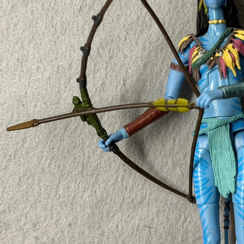 Mattel Avatar Movie Masters Neytiri R2319 James Cameron Original 2009 Bow 6.5
